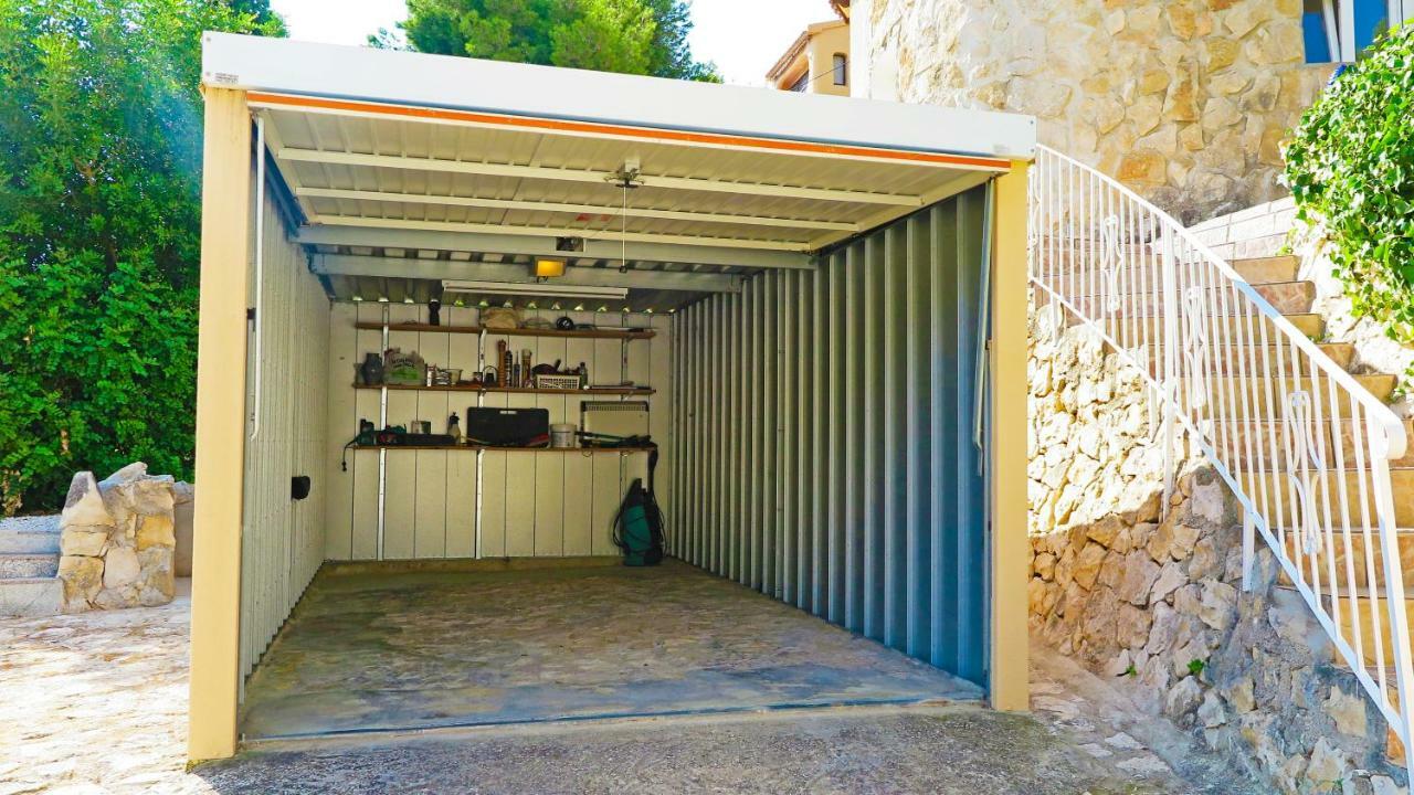 Villa Spartacus - Piscina Privada Y Vistas Al Mar Calpe Eksteriør billede