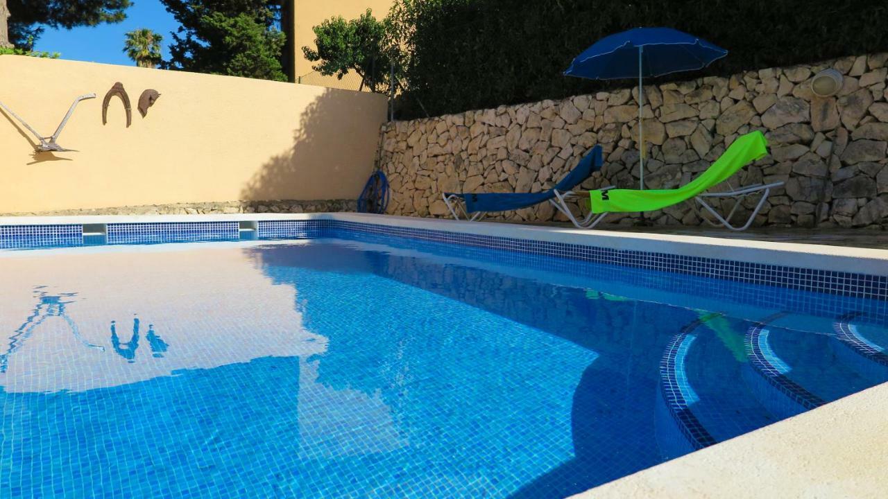 Villa Spartacus - Piscina Privada Y Vistas Al Mar Calpe Eksteriør billede