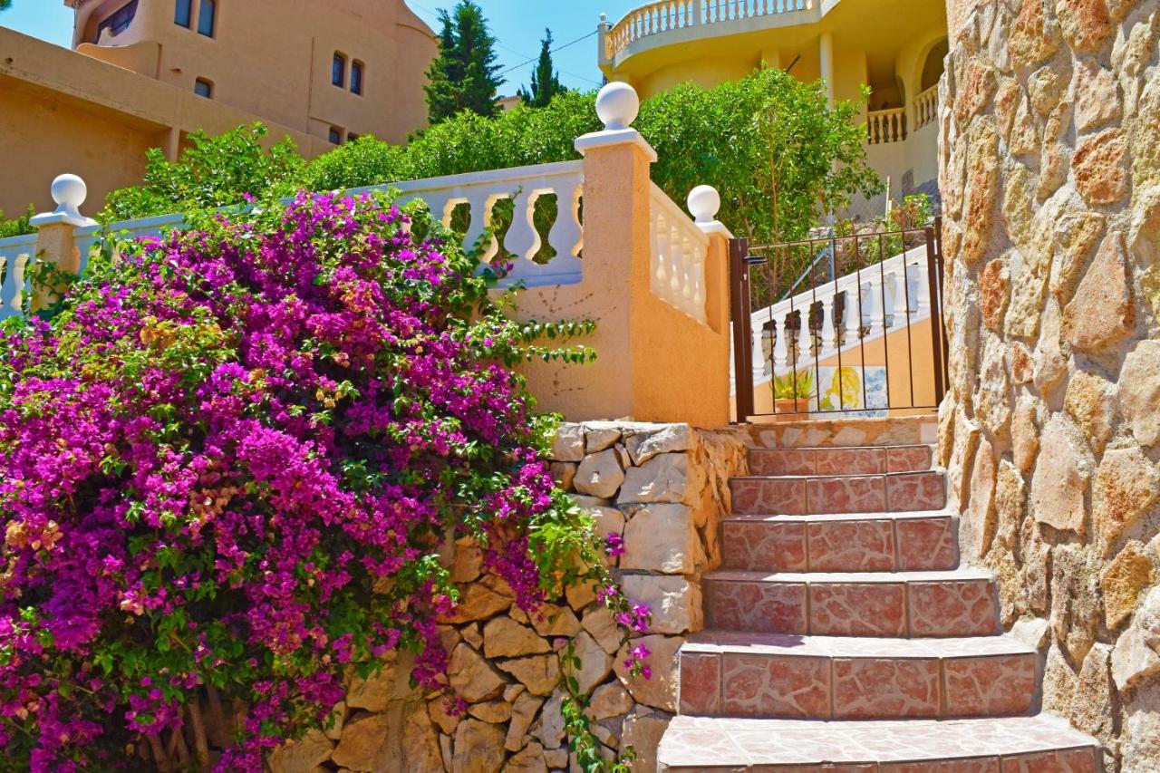 Villa Spartacus - Piscina Privada Y Vistas Al Mar Calpe Eksteriør billede